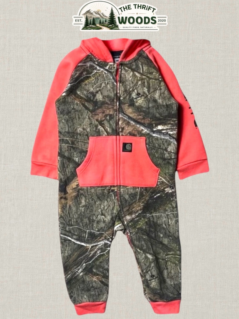 Carhartt x Mossy Oak Infant Fleece Coverall